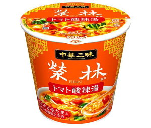 明星食品 中華三昧 榮林 トマト酸辣湯 18g×6個入×(2ケース)｜ 送料無料 インスタント 即席 スープ