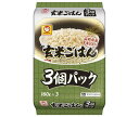 東洋水産 玄米ごはん 3個パック (160g
