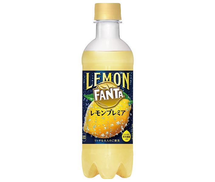 コカコーラ ファンタ レモンプレミア 380mlペットボトル×24本入×(2ケース)｜ 送料無料 炭酸 フルーツ レモン 果汁 炭酸飲料のサムネイル
