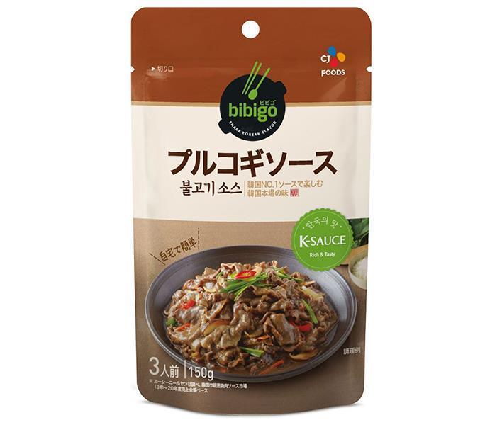 CJジャパン bibigo(ビビゴ)　プルコギソース 150g×10袋入×(2ケース)｜ 送料無料 調味料 韓国 韓国調味料 プルコギ bibigo ビビゴ