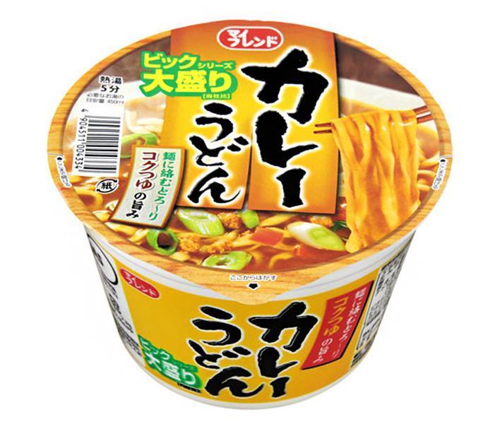 大黒食品工業 マイフレンド ビック カレーうどん 105g×12個入｜ 送料無料 インスタント食品 即席めん カップ麺 うどん