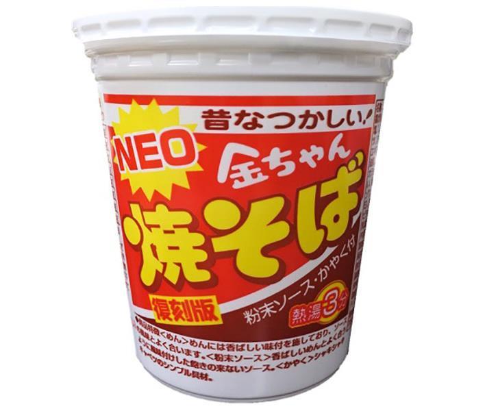 徳島製粉 NEO金ちゃん焼そば 復刻版 84g×12個入｜ 送料無料 インスタント 即席 カップ麺 焼きそば 1