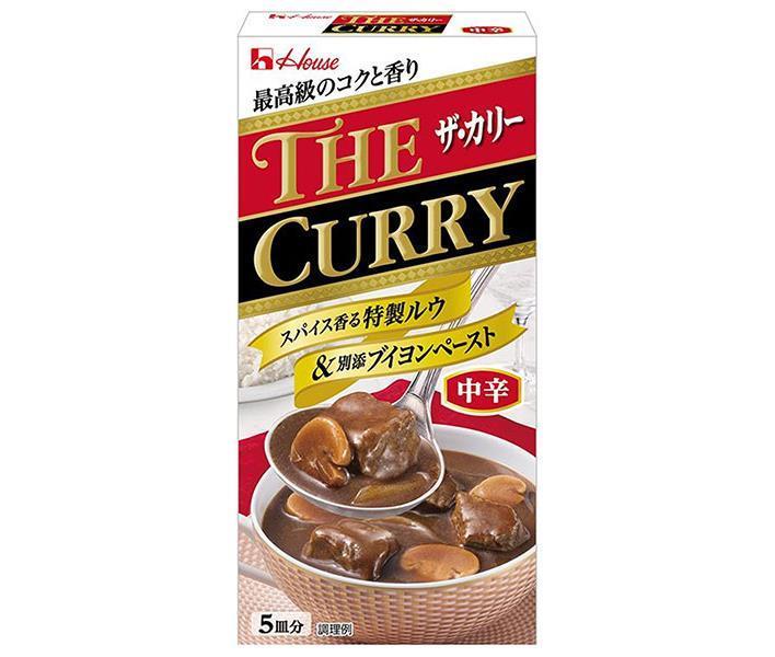 ハウス食品 THE CURRY ザ・カリー 中辛 140g×10個入×(2ケース)| 送料無料 調味料、カレー ルウ