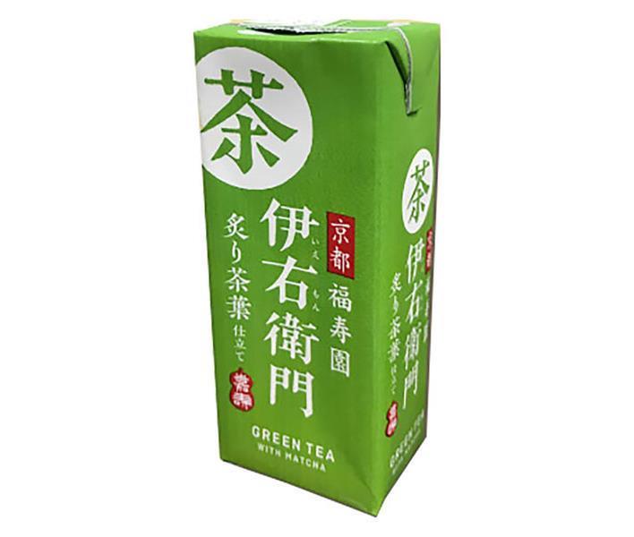 【送料無料・メーカー/問屋直送品・代引不可】サントリー 緑茶 伊右衛門(いえもん) 250ml紙パック×24本入｜ 茶飲料 緑茶 紙パック