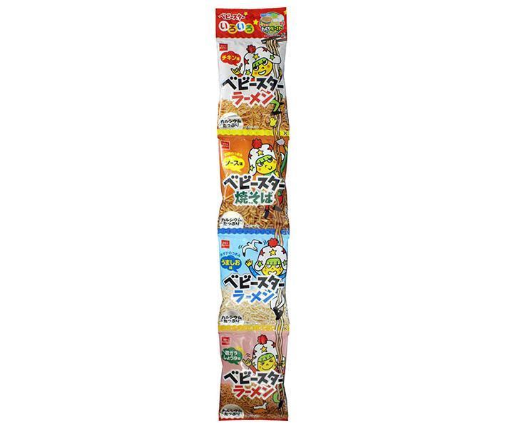 おやつカンパニー ベビースター いろいろ4連 (17g×4)×20袋入×(2ケース)｜ 送料無料 お菓子 スナック菓子 べびーすたー 個包装