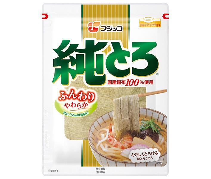 フジッコ 純とろ 大袋 23g×20袋入×(2ケース)｜ 送料無料 食品 とろろ 昆布 こんぶ