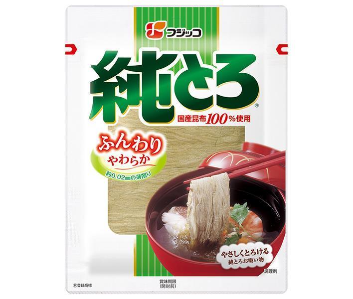 フジッコ 純とろ 小袋 18g×20袋入×(2ケース)｜ 送料無料 食品 とろろ 昆布 こんぶ