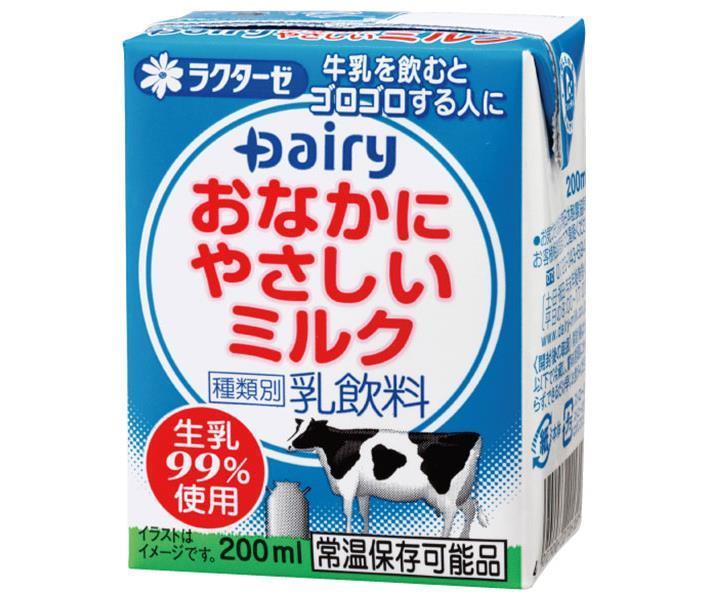 南日本酪農協同 デーリィ おなかにやさしいミルク 200ml紙パック×24本入｜ 送料無料 乳性飲料 乳性 牛..