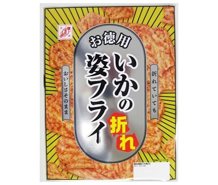 【送料無料・メーカー/問屋直送品・代引不可】全珍 お徳用 いかの姿フライ折 135g×20袋入｜ イカ いか イカフライ 菓子 割れ おつまみの商品画像