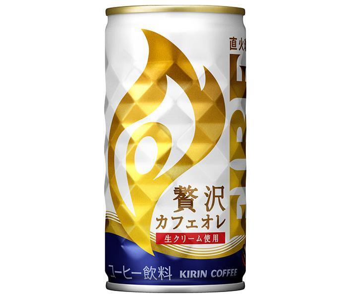 キリン FIRE(ファイア) 贅沢カフェオレ 185g缶×30本入×(2ケース)｜ 送料無料 缶コーヒー ファイア カフェオレ