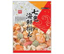 三河屋製菓 七色海鮮揃え 125g×12袋入｜ 送料無料 おつまみ・せんべい えび満月 いかボン 七種類 えびせんべい