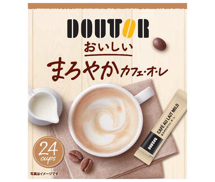 ドトールコーヒー おいしい まろやかカフェオレ (13g×24P)×24箱入｜ 送料無料 カフェオレ コーヒー類 スティックコーヒー