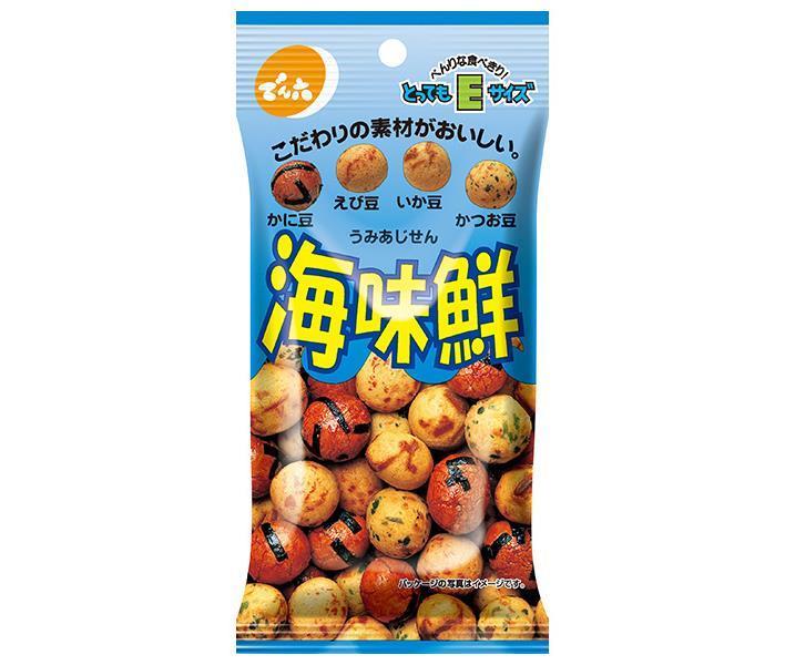 でん六 Eサイズ海味鮮 41g×10袋入｜ 送料無料 お菓子 袋 豆菓子 おつまみ うみあじせん