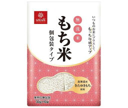 はくばく 無洗米もち米 個包装タイプ 180g×6袋入×(2ケース)｜ 送料無料 無洗米 もち米 もち精米