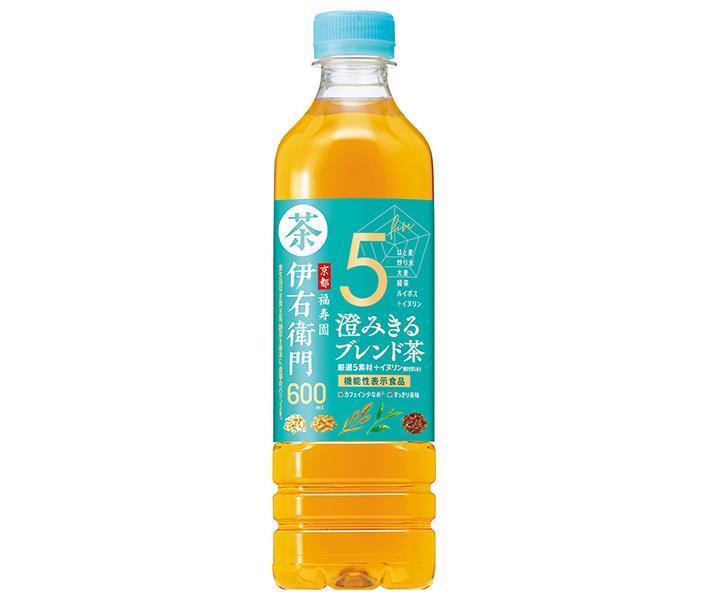 サントリー 伊右衛門(いえもん) 澄みきるブレンド茶【手売り用】 600mlペットボトル×24本入×(2ケース)..