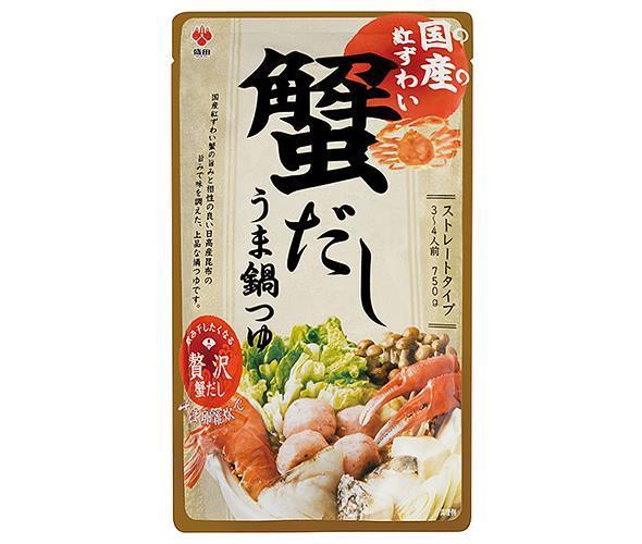 盛田（ハイピース） 盛田 国産紅ずわい 蟹だし うま鍋つゆ 750gパウチ×12袋入｜ 送料無料 つゆ だし 調味料 鍋スープ ストレートタイプ