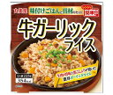 丸美屋 牛ガーリックライス 味付けごはん付き 225g×6箱入×(2ケース)| 送料無料 牛 ガーリック ガーリックライス