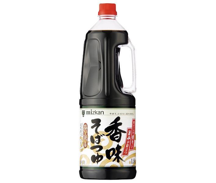 ミツカン 香味そばつゆ 1.8Lペットボトル×6本入×(2ケース)｜ 送料無料 そばつゆ 1.8l MIZKAN 調味料 蕎麦