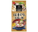 アスザックフーズ はまぐりのお吸い物 4食×10袋入×(2ケース)｜ 送料無料 インスタント お吸い物 はまぐり 汁もの