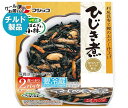 【チルド(冷蔵)商品】フジッコ おかず畑 おばんざい小鉢 ひじき煮 (42g×2P)×12個入×(2ケース)｜ 送料無料 チルド商品 一般食品 惣菜 ひじき