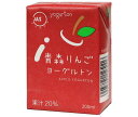 ヨーグルトン乳業 青森りんご ヨーグルトン 200ml紙パック×16本入| 送料無料 林檎 紙パック