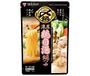 ミツカン 〆まで美味しい 濃厚鶏白湯鍋つゆ ストレート 750g×12袋入×(2ケース)| 送料無料 一般食品 調味料 鍋スープ
