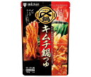 ミツカン 〆まで美味しい キムチ鍋つゆ ストレート 750g×12袋入×(2ケース)| 送料無料 〆 鍋 なべ キムチ キムチ鍋