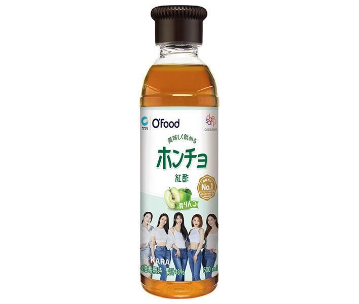 大象ジャパン 美味しく飲めるホンチョ 青りんご 500mlペットボトル×15本入｜ 送料無料 希釈タイプ りんご 果物 フルーツ 酢飲料