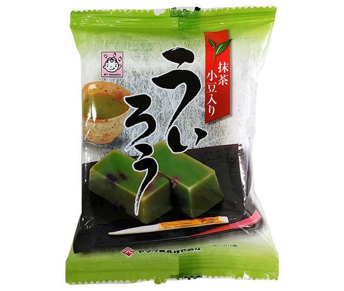 ヤマク食品 抹茶小豆入り ういろう 100g×12袋入×(2ケース)｜ 送料無料 一般食品 和菓子