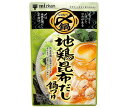 ミツカン 〆まで美味しい 地鶏昆布だし鍋つゆ ストレート 750g×12袋入| 送料無料 一般食品 調味料 鍋スープ