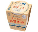 ヤマク食品 親子で飲むおいしい甘酒（プレーン） 180g×12個入｜ 送料無料 あまざけ 甘酒