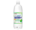 サンガリア 伊賀の天然水 強炭酸水 ライム 1Lペットボトル×12本入｜ 送料無料 ライム 炭酸飲料 スパークリング 天然水