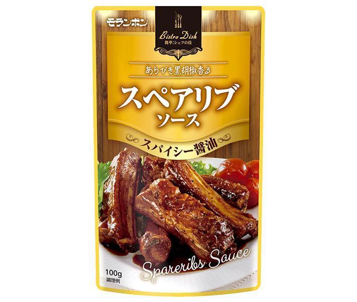 モランボン BistroDish スペアリブソース 100g×10袋入×(2ケース)｜ 送料無料 調味料 ソース