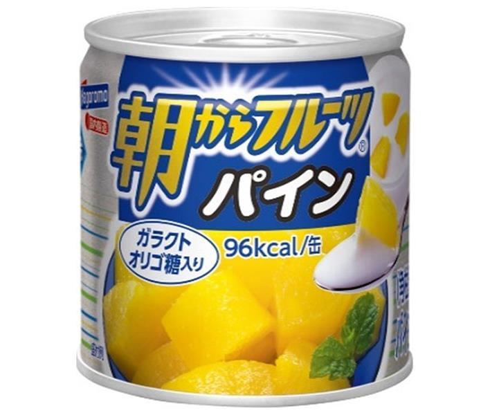 はごろもフーズ 朝からフルーツ パイン 190g缶×24個入×(2ケース)｜ 送料無料 缶詰 フルーツ 果物 パイ..