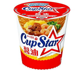 サンヨー食品 サッポロ一番 カップスター 醤油 71g×12個入｜ 送料無料 カップめん 醤油 インスタント食品 ラーメン 即席麺