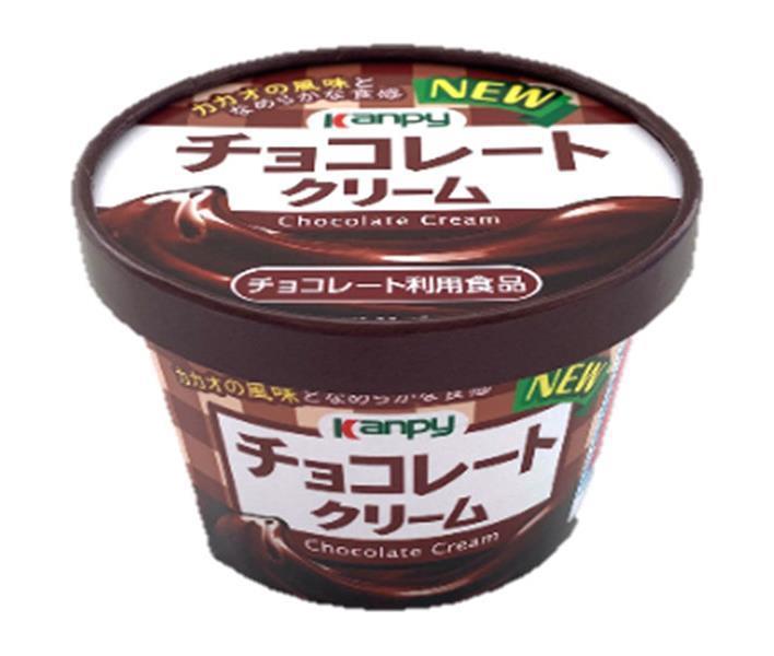 カンピー 紙カップ チョコレートクリーム 130g×6個入×(2ケース)｜ 送料無料 嗜好品 カップ クリーム 朝ごはん チョコ