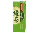 【送料無料・メーカー/問屋直送品・代引不可】明治 玉露入り緑茶 200ml紙パック×24本入｜ 茶飲料 緑茶 玉露