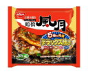 【冷凍商品】日清食品 鶴橋 風月 デラックス焼き 1人前×14袋入｜ 送料無料 冷凍食品 お好み焼き 風月 鶴橋 関西