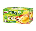 味の素 クノール カップスープ コーンクリーム (塩分カット) (18.9g×30袋)×1箱入| 送料無料 コーン コーンクリーム スープ 塩分カット