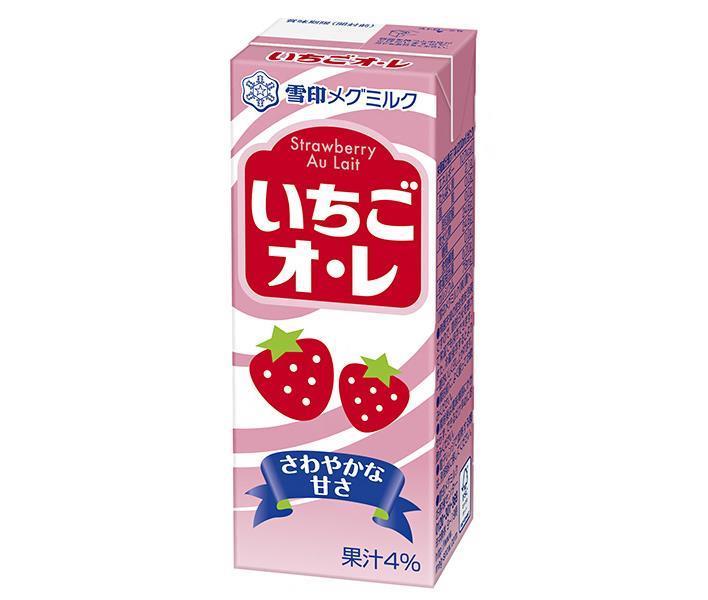 雪印メグミルク いちごオ・レ 200ml紙パック...の商品画像