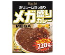 ハチ食品 メガ盛りカレー キーマ 220g×20(10×2)袋入| 送料無料 一般食品 レトルト カレー