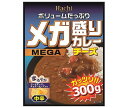 ハチ食品 メガ盛りカレー チーズ 300g×20(10×2)個入×(2ケース)| 送料無料 レトルト食品 カレー