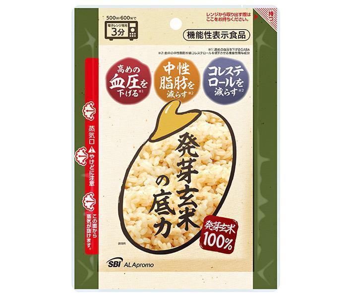SBIアラプロモ 発芽玄米の底力 160g×30袋入×(2ケース)｜ 送料無料 機能性表示食品 レトルト レトルトご飯 玄米 ごはん