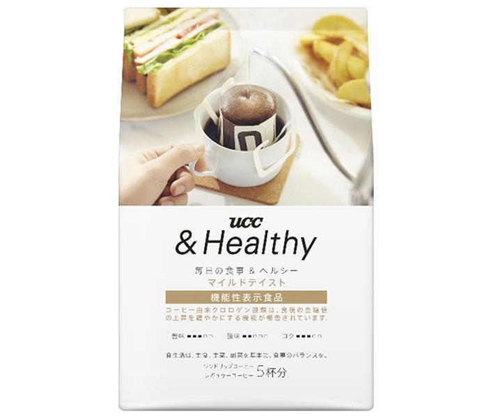 UCC &Healthy マイルドテイスト ワンドリップコーヒー (12g×5P)×12(6×2)箱入×(2ケース)｜ 送料無料 嗜好品 コーヒー類 ドリップコーヒー マイルド