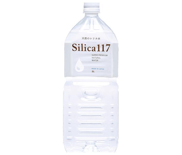 七十七萬石 Silica(シリカ)117 2Lペットボトル×6本入×(2ケース)｜ 送料無料 ミネラルウォーター 水