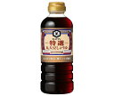 キッコーマン 特選丸大豆しょうゆ 500mlペットボトル×12本入×(2ケース)| 送料無料 醤油 しょうゆ 濃口醤油 濃口しょうゆ