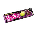 UHA味覚糖 ぷっちょスティック ジューシーぶどう 10粒×10個入｜ 送料無料 お菓子 ソフトキャンディ スティック ブドウ ぶどう