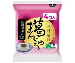 井村屋 袋入 葛まんじゅう 64g×4×10袋入×(2ケース)｜ 送料無料 葛まんじゅう 袋 和菓子 お菓子