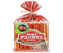 【送料無料・メーカー/問屋直送品・代引不可】ギンビス アスパラガス 135g×12袋入| お菓子 ビスケット カルシウム 食物繊維 おやつ ごま