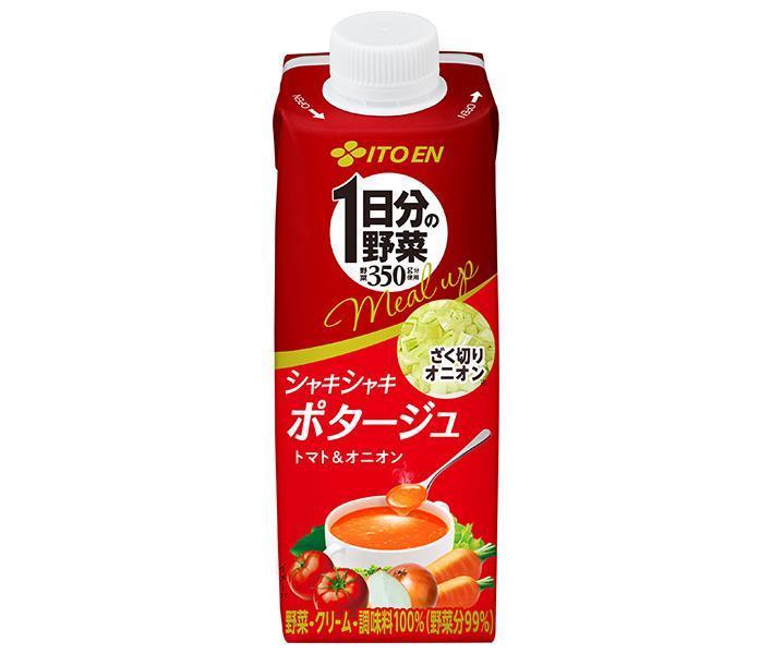 伊藤園 1日分の野菜 シャキシャキポタージュ 200ml紙パック×24本入×(2ケース)｜ 送料無料 ポタージュ ..